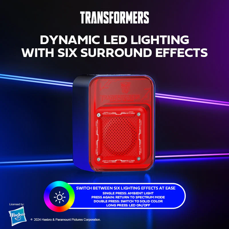 Transformers TF-Y02 Portable Wireless Bluetooth Speaker - Image 8