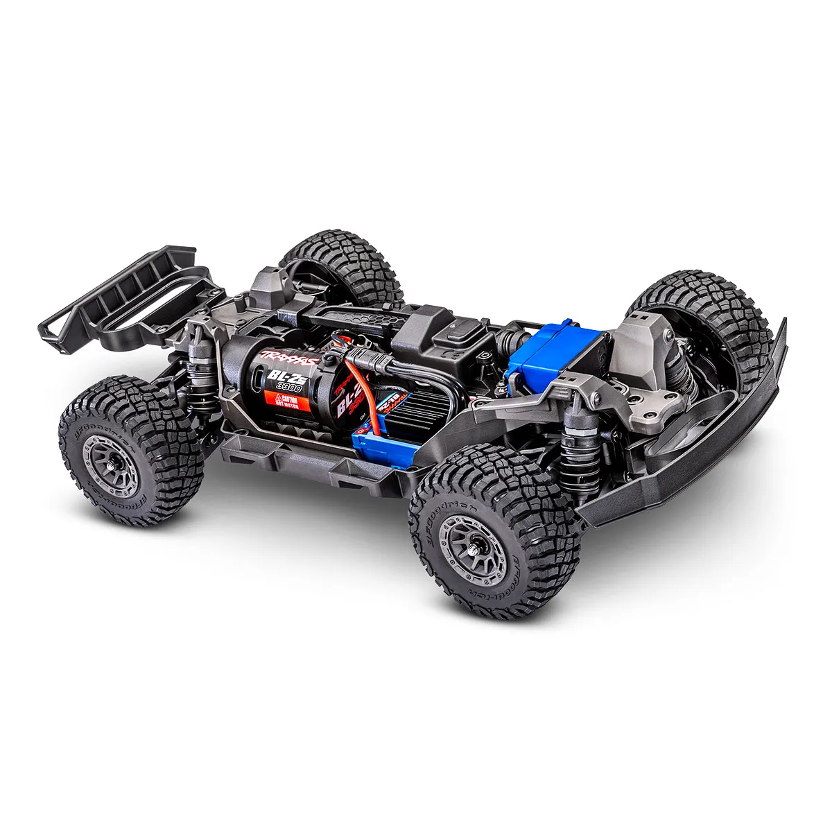 Traxxas Mini Slash 4X4 BL2S RC Short Course Truck Electric Brushless 4WD 1/16 Scale RTR - Green - Image 8
