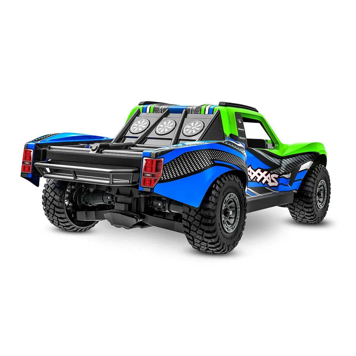 Traxxas Mini Slash 4X4 BL2S RC Short Course Truck Electric Brushless 4WD 1/16 Scale RTR - Yellow - Image 4
