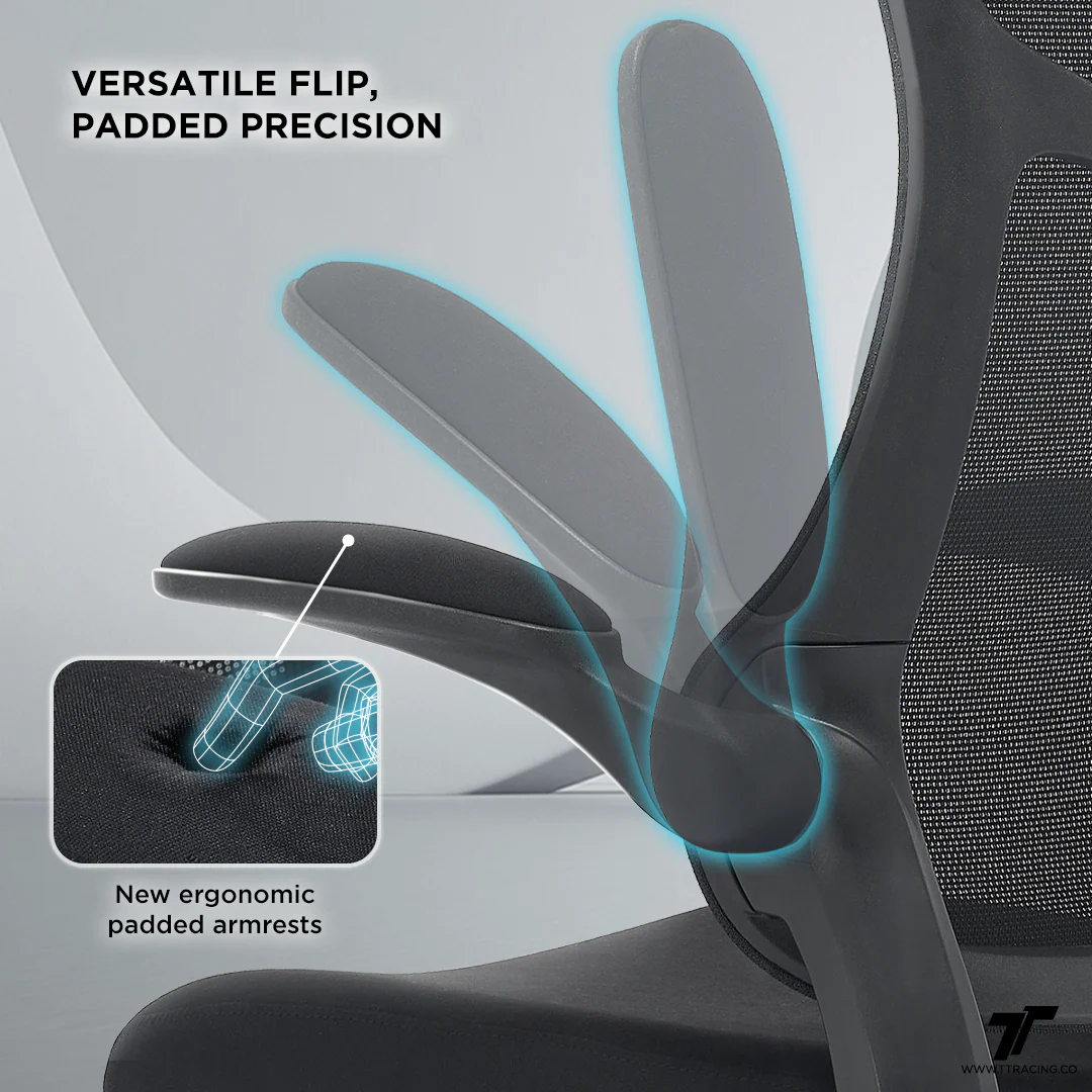 TT AIRFLEX V2 Ergochair - Ashy Grey - Image 4