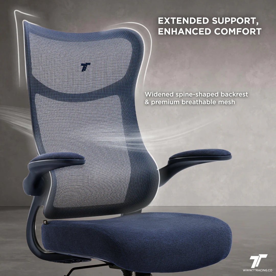 TT AIRFLEX V2 Ergochair - Graphite Black - Image 3