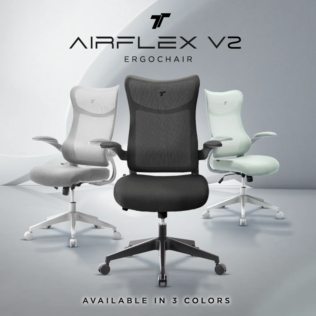 TT AIRFLEX V2 Ergochair - Minty Green - Image 2