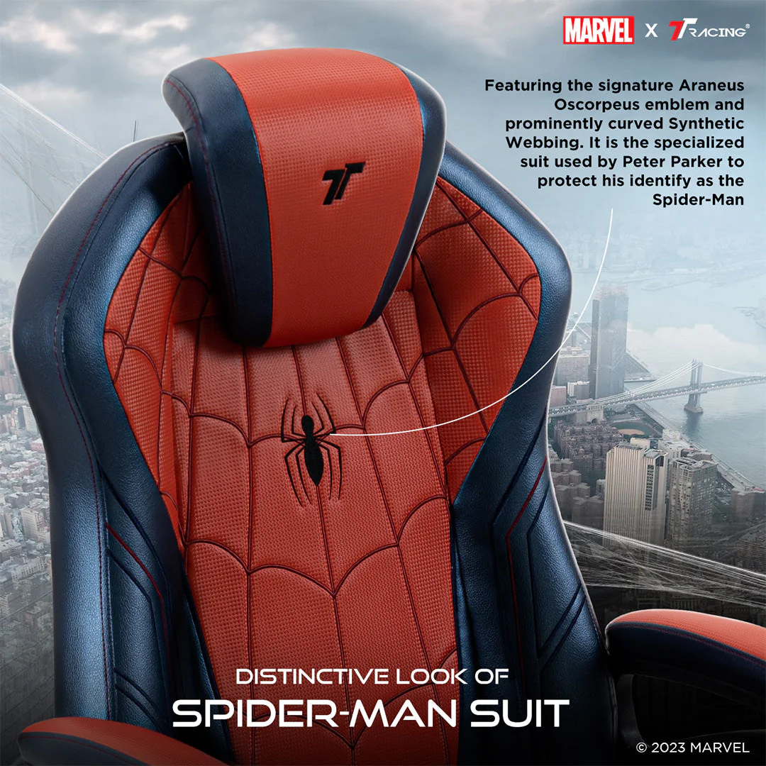 TTRacing Duo V4 Gaming Chair (Spider-Man Edition) - Image 3
