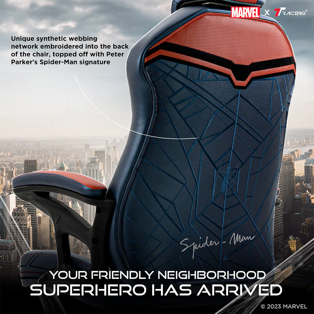 TTRacing Duo V4 Gaming Chair (Spider-Man Edition) - Image 5