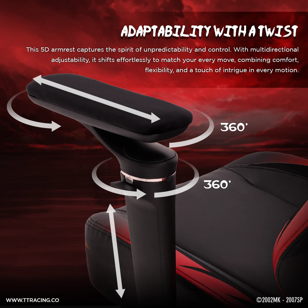 TTRacing Maxx Gaming Chair (Tobi Edition) - Image 6