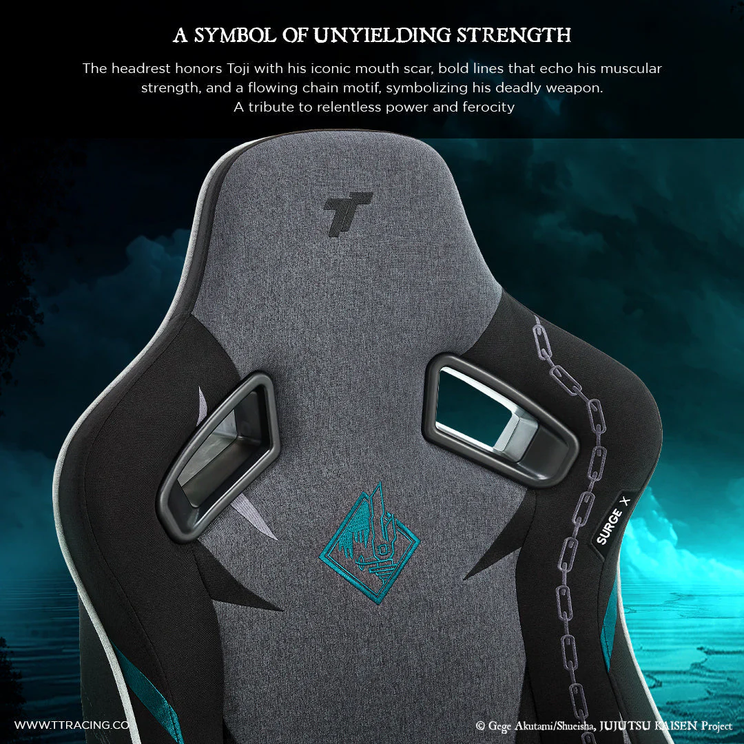 TTRacing Surge X Air Threads Fabric Gaming Chair - Toji Edition - Image 3