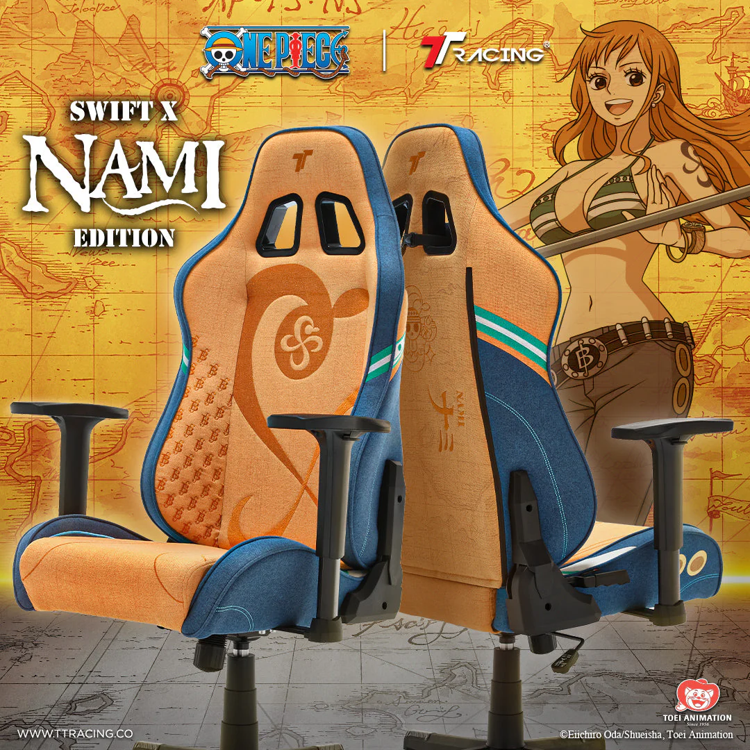 TTRacing Swift X 2020 Air Threads Fabric Gaming Chair (Nami Edition) - Image 2