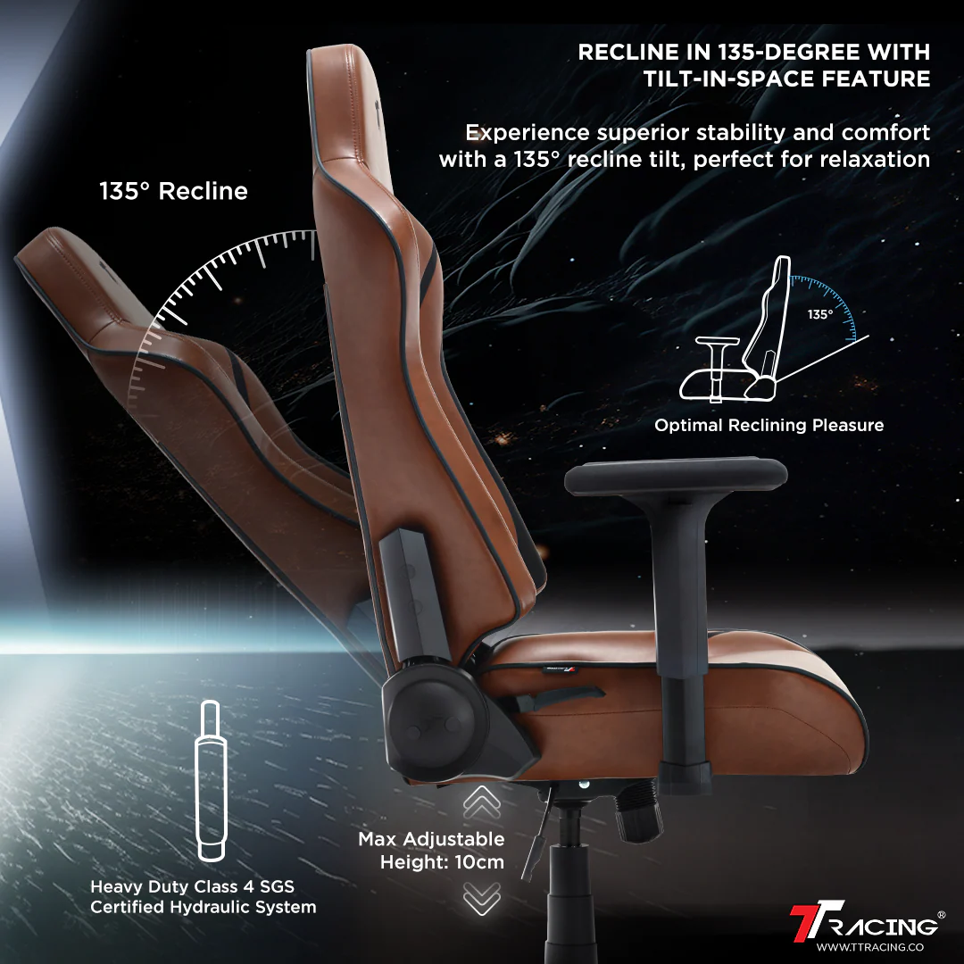 TTRacing Swift X Pro Air Threads Fabric Gaming Chair (Dawn) - Image 5