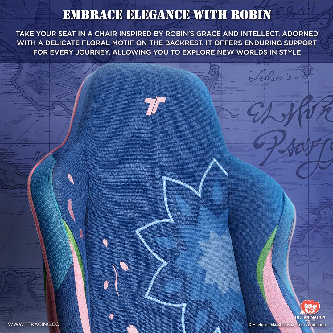 TTRacing Swift X Pro Air Threads Fabric Gaming Chair (Robin Edition) - Image 3