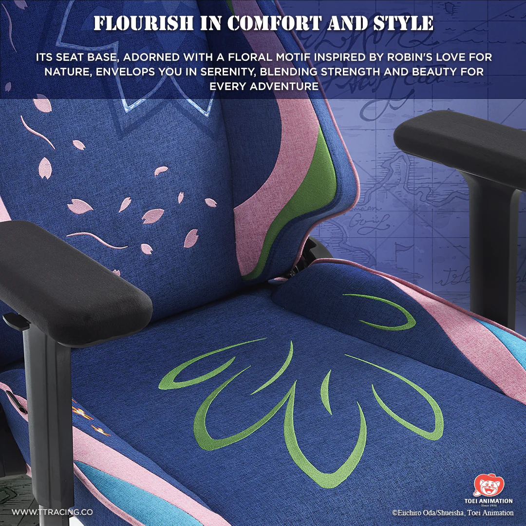TTRacing Swift X Pro Air Threads Fabric Gaming Chair (Robin Edition) - Image 4