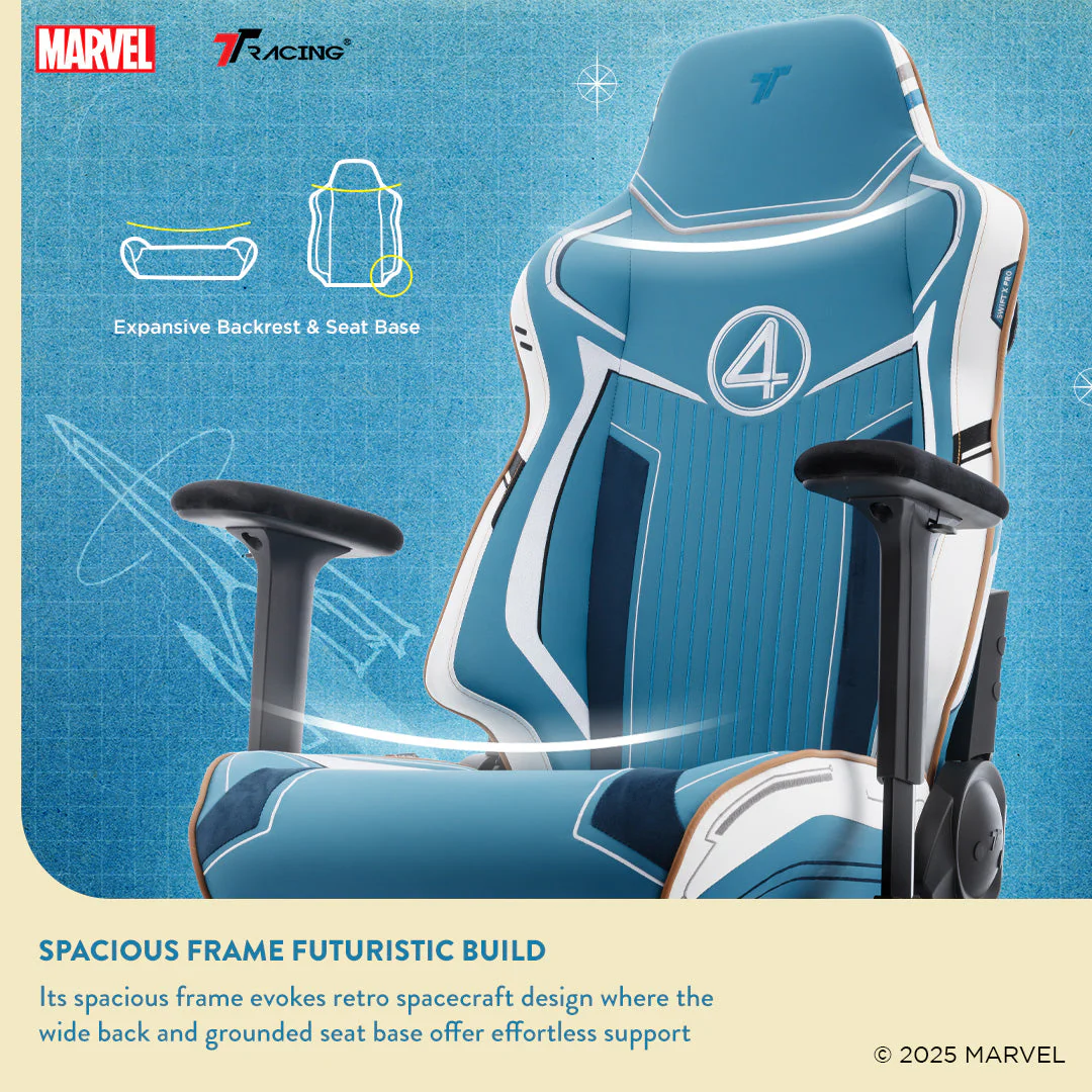 TTRacing Swift X Pro Gaming Chair - Fantastic 4 Edition - Image 3