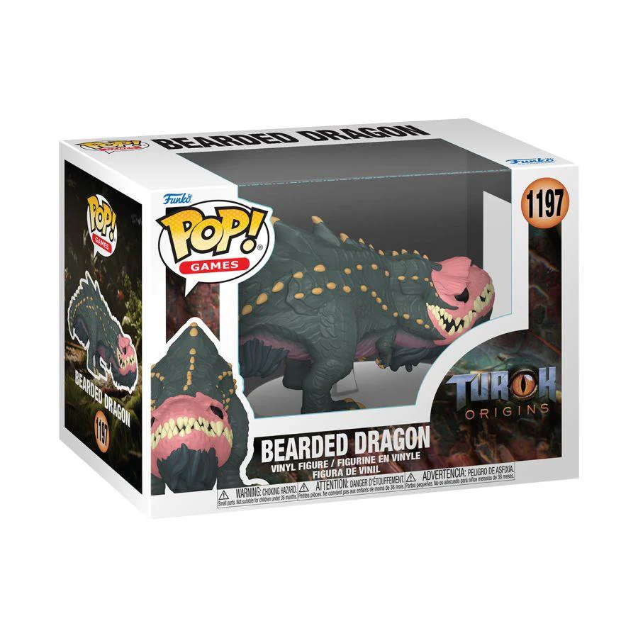 Turok: Origins - Beared Dragon Pop! Vinyl - Image 2
