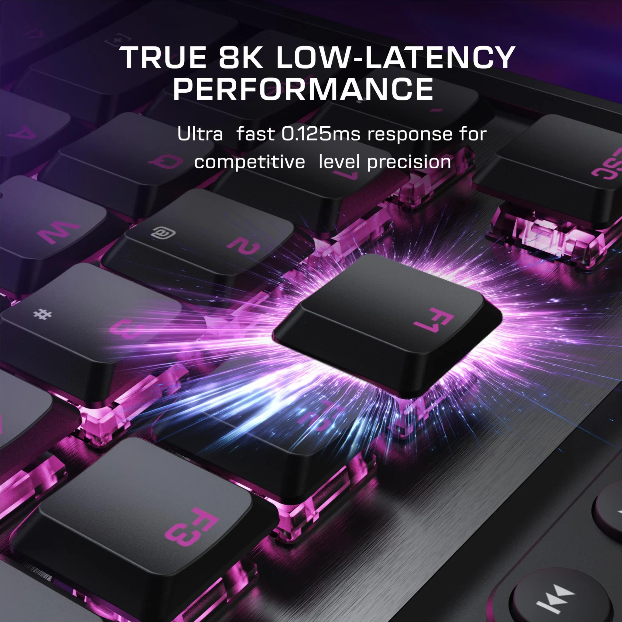 Turtle Beach Command Series KB7 TKL Wired Keyboard - Image 4