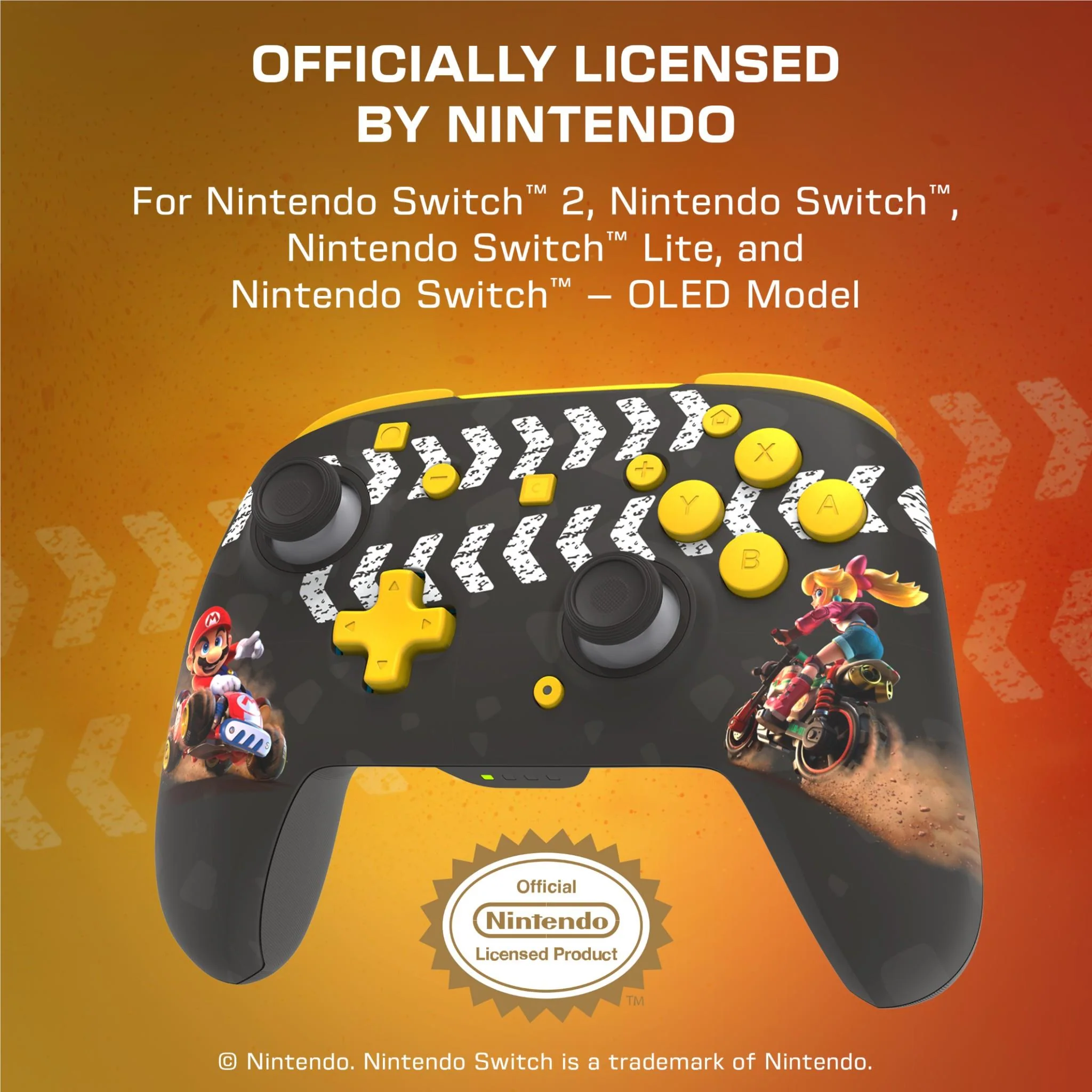 Turtle Beach Rematch Wireless RGB Gaming Controller for Nintendo Switch 2 (Mario Kart World) - Image 2