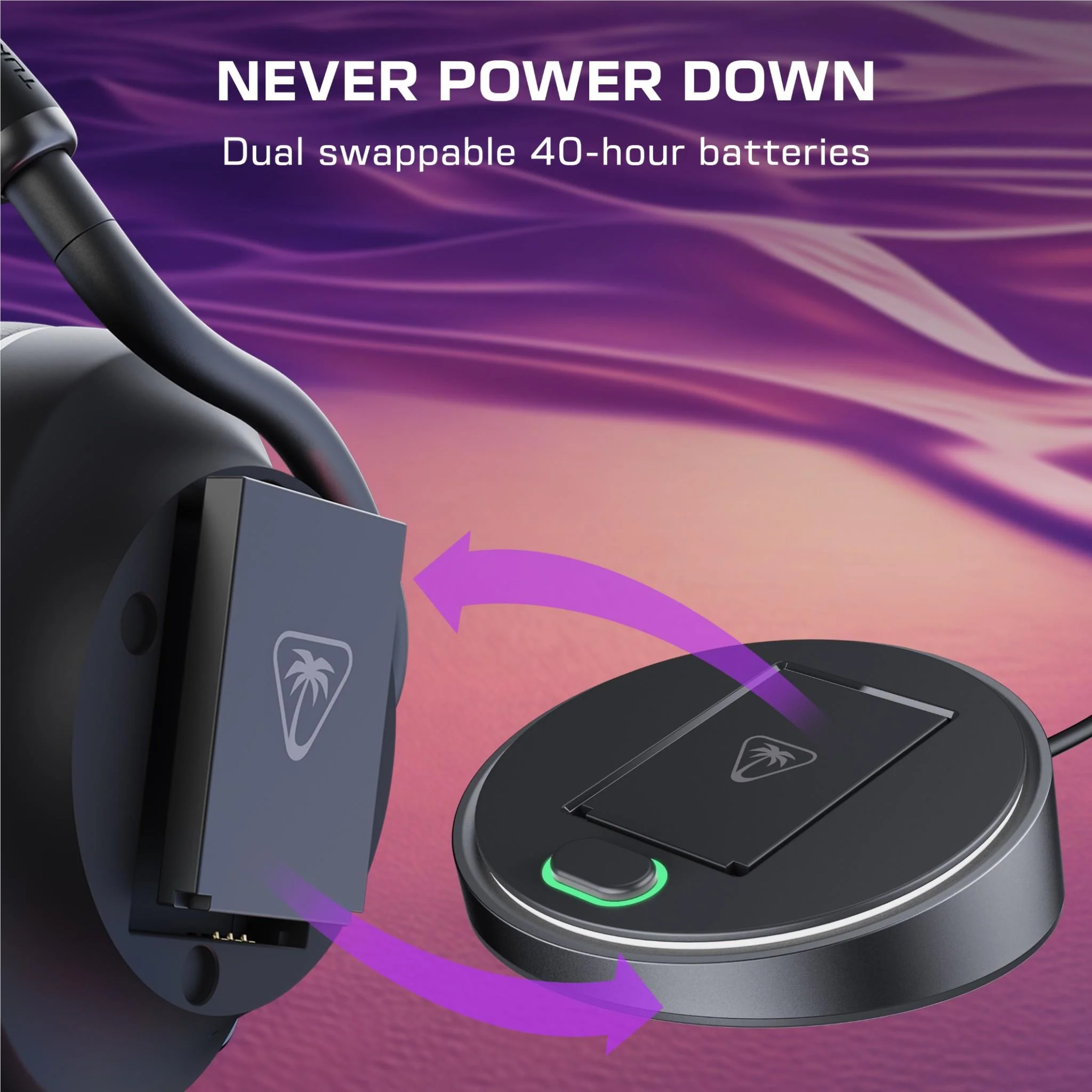 Turtle Beach Stealth Pro II Wireless Headset (Black) - Image 9
