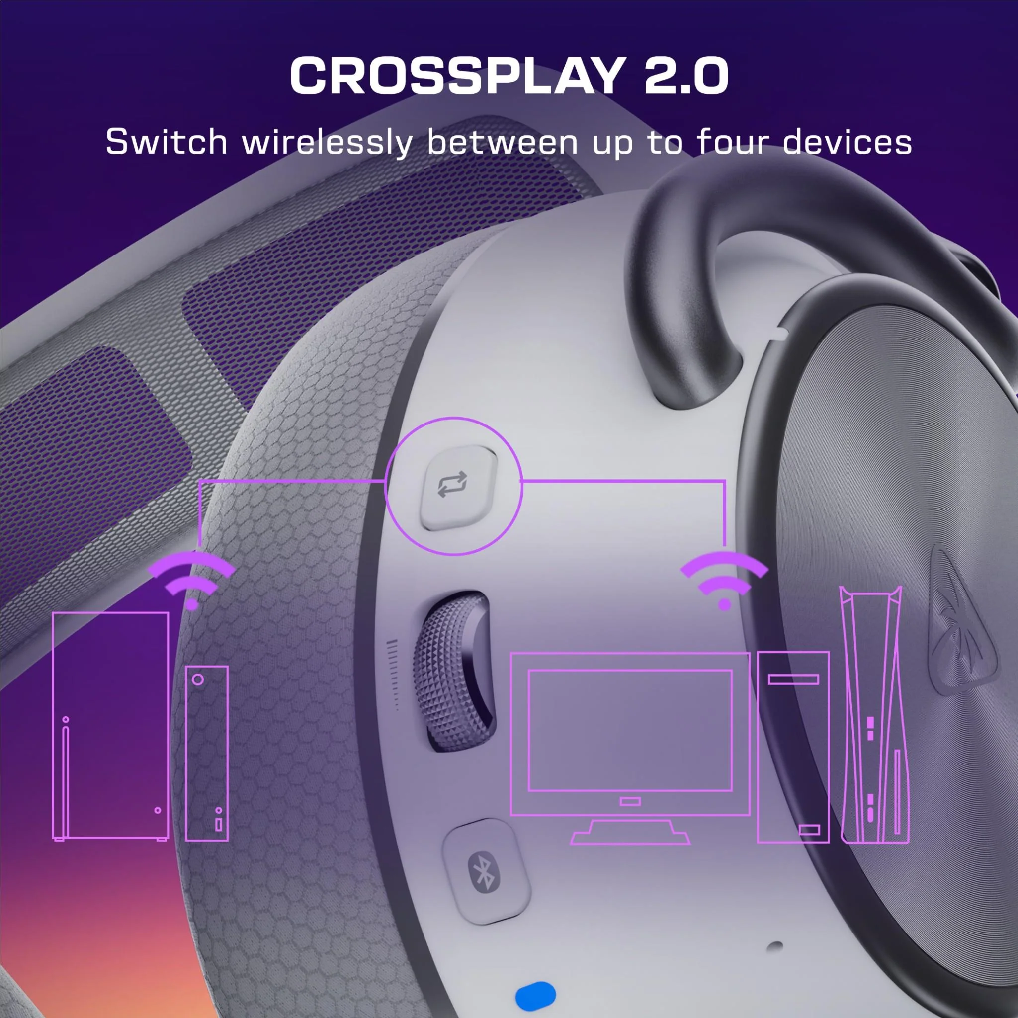 Turtle Beach Stealth Pro II Wireless Headset (White) - Image 6