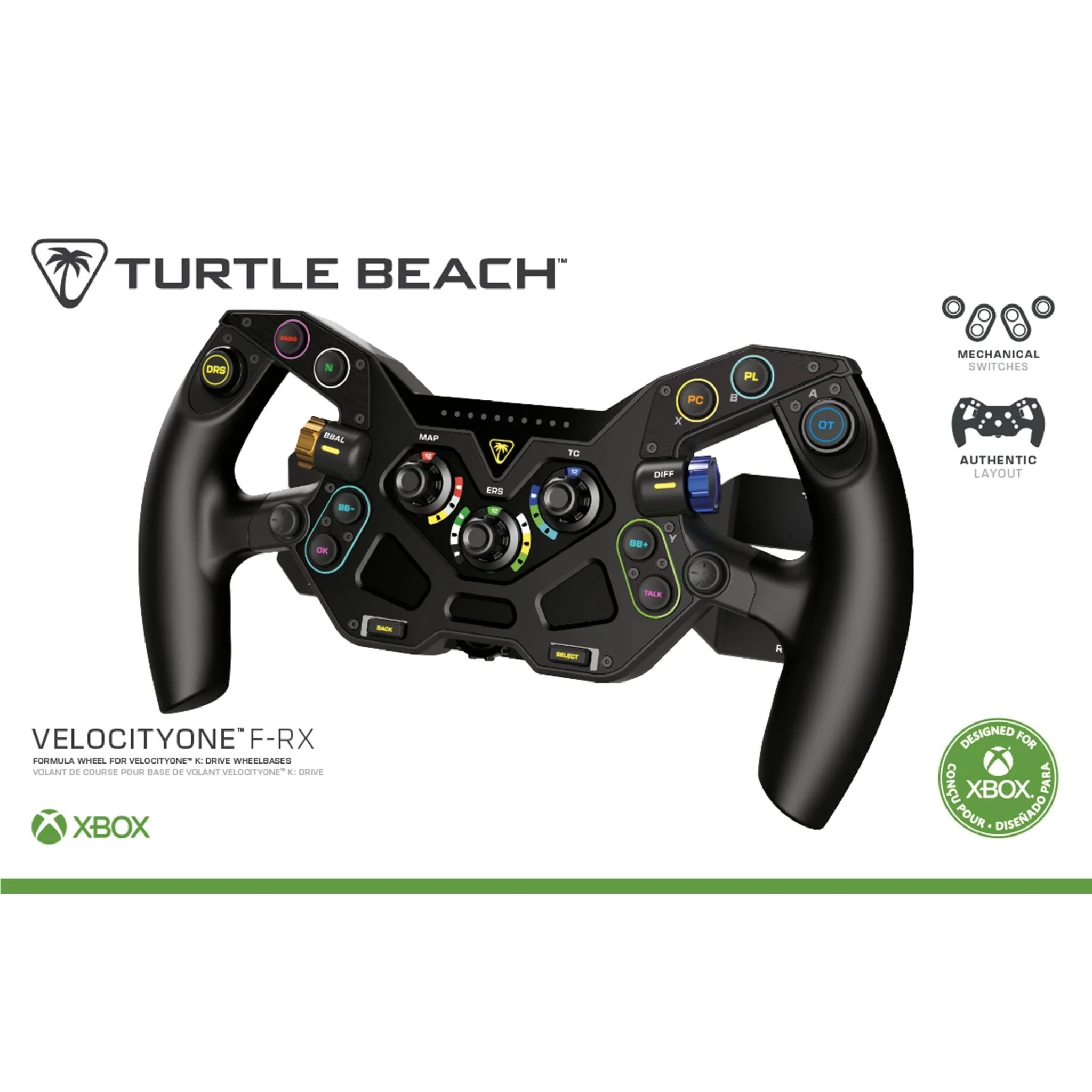 Turtle Beach VelocityOne F-RX Formula Wheel Rim - Image 8