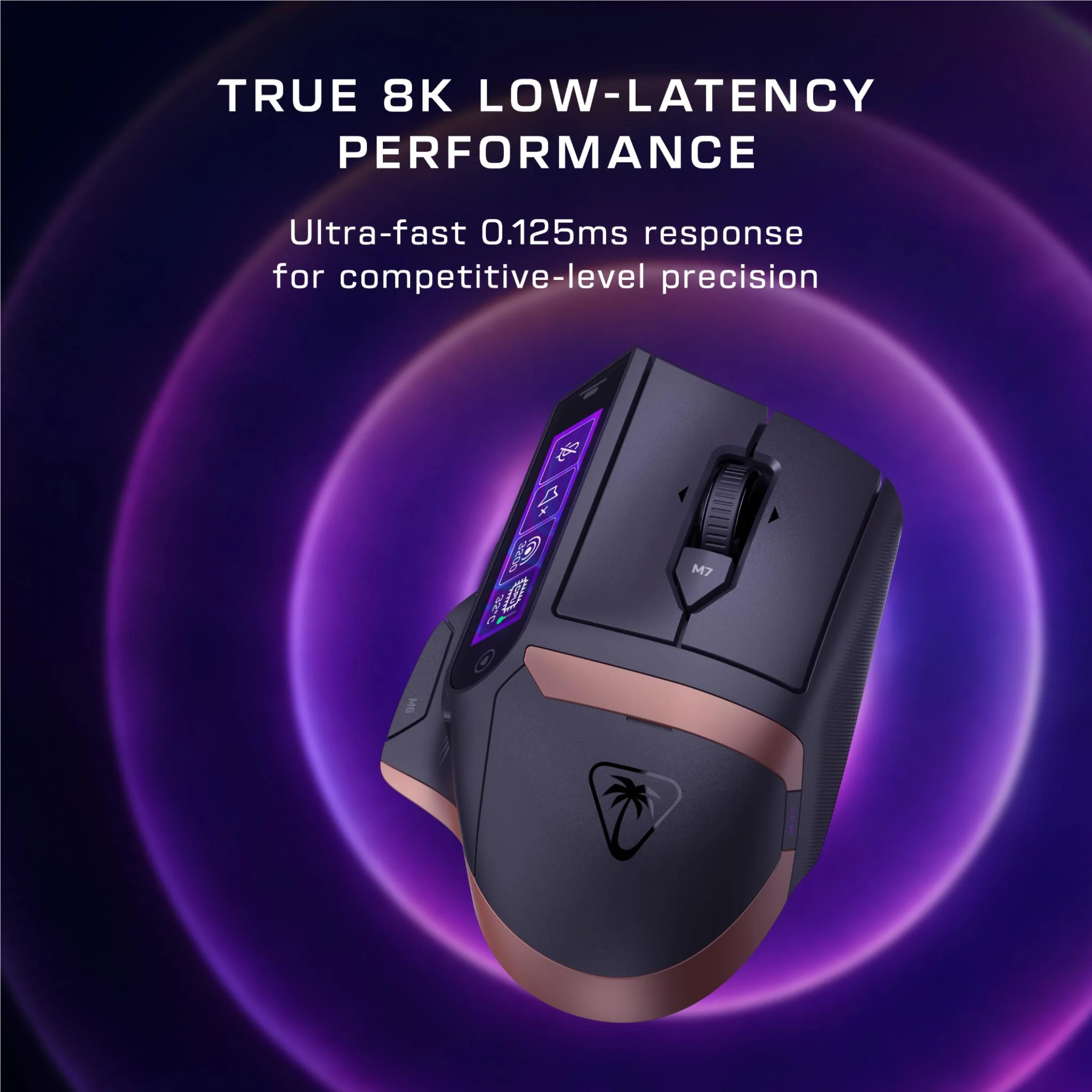 Turtle Command Series MC7 Wireless Mouse with Screen - Image 5