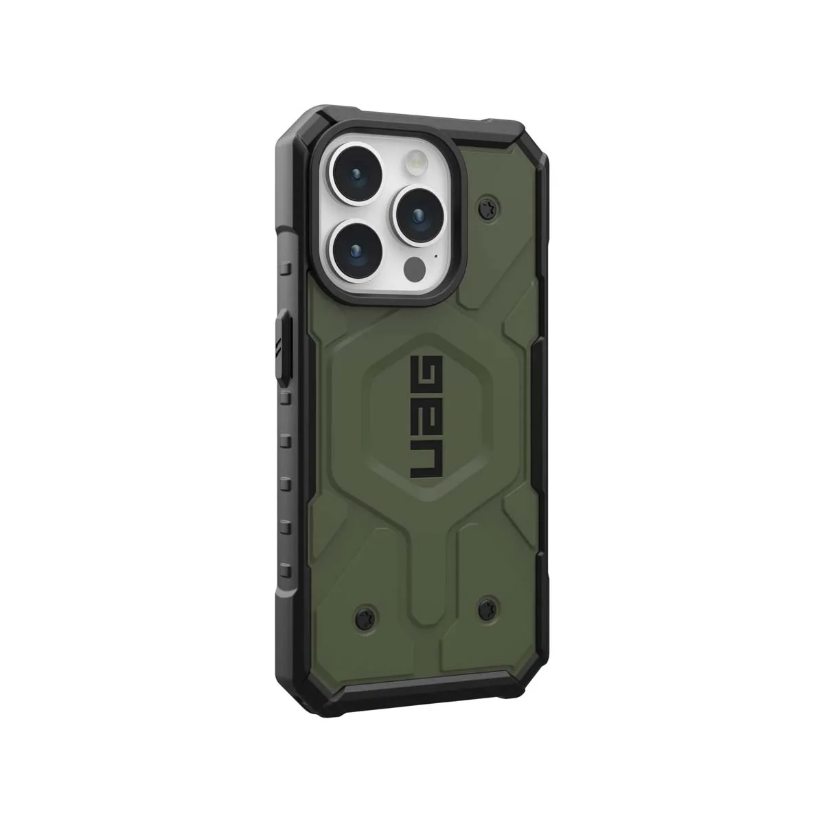 UAG Pathfinder Magsafe Phone Case for iPhone 15 Pro - Olive Drab - Image 3