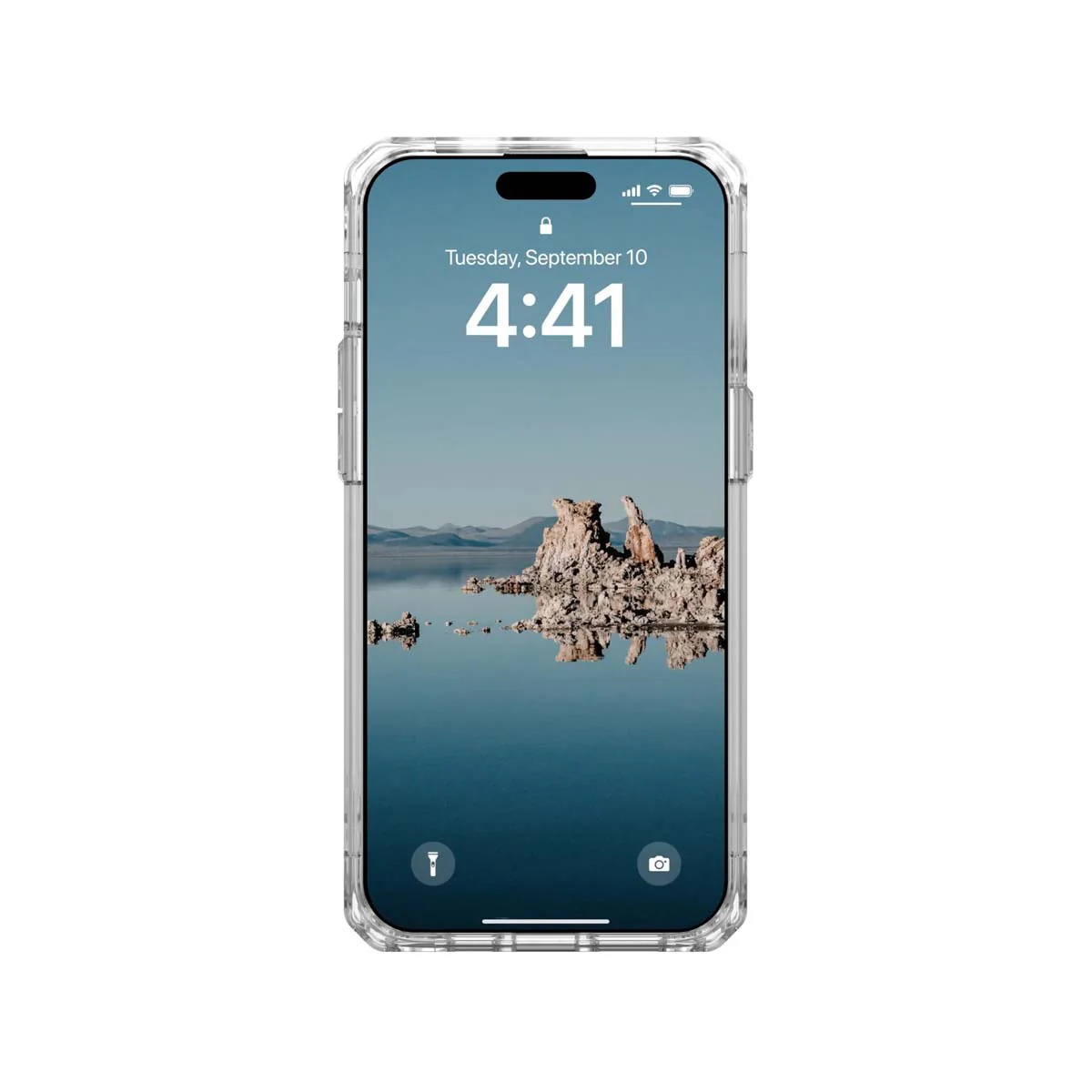 UAG Plyo Magsafe Phone Case for iPhone 15 Pro Max (Ice/White) - Image 4