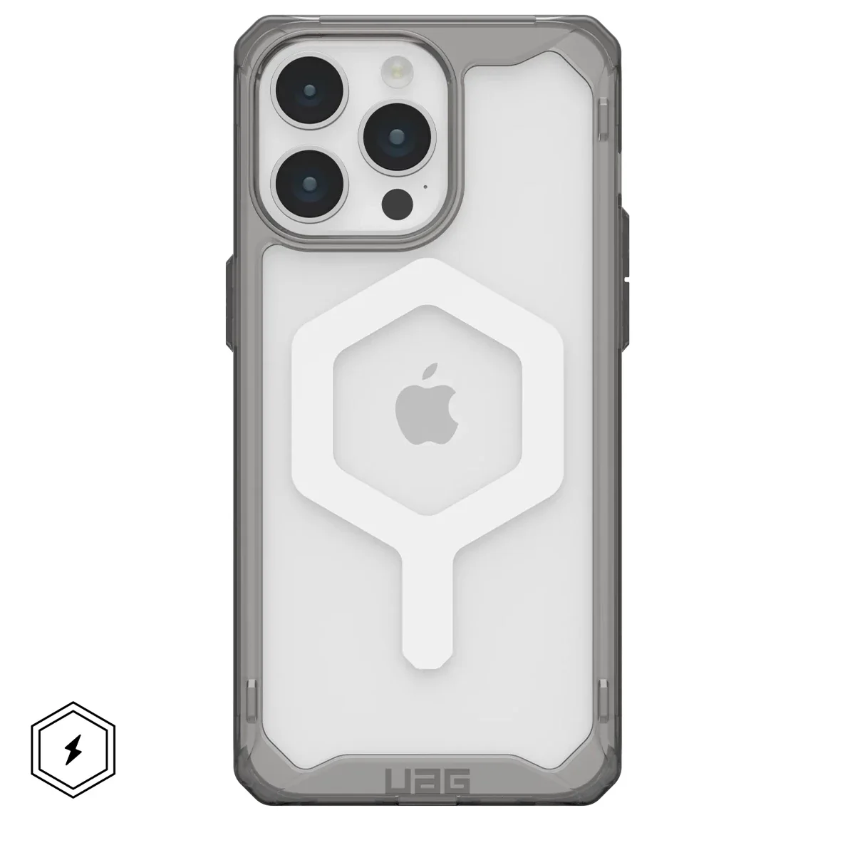 UAG Plyo Magsafe Phone Case for iPhone 16 Pro Max (Ash/White) - Image 2