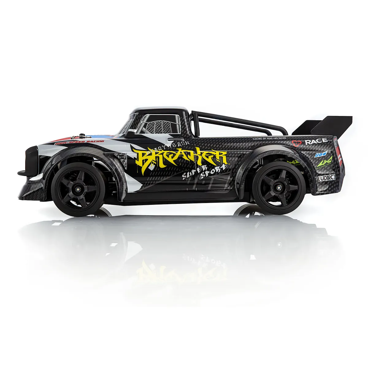 UDI Breaker RC Drift Car Electric 4WD 1/16 Scale RTR - Image 6