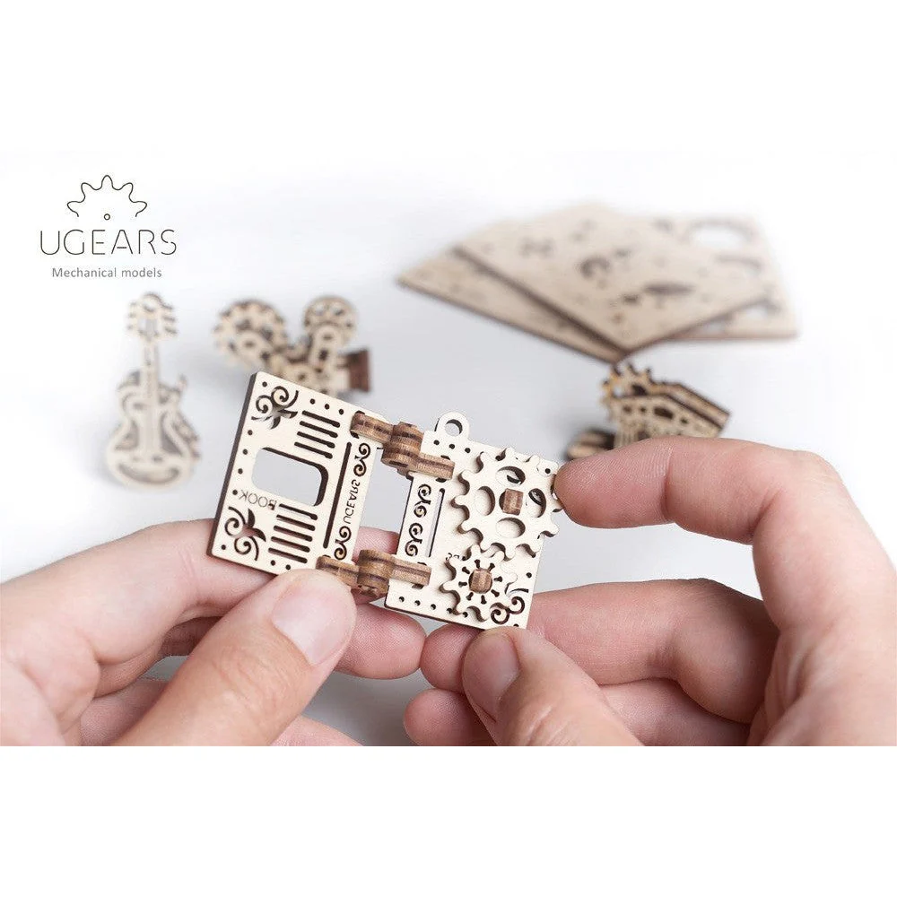 UGears 70020C Fidgets Creation Set of 4 Model Wooden Model Kit - Image 5