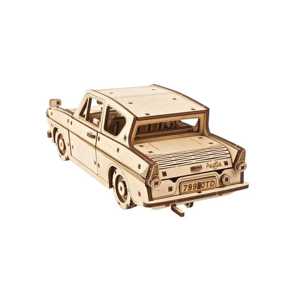 UGears Harry Potter Flying Ford Anglia Wooden Mechanical Model Kit - Image 5
