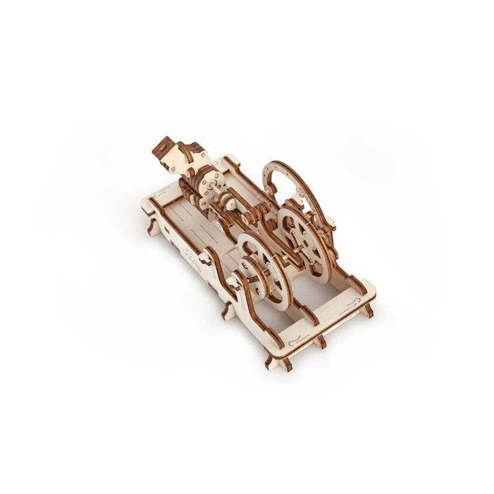 UGears Pneumatic Engine Mechanical Wooden 3D Model Kit No Glue - Image 5