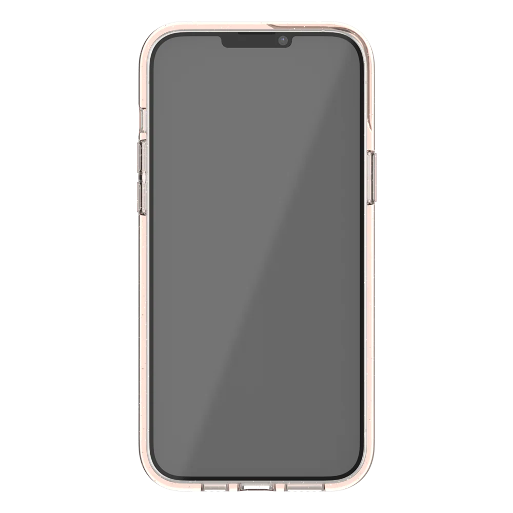 Ugly Rubber iPhone 13 Pro Vogue Glitter Infused Armor Case (Pink) - Image 4