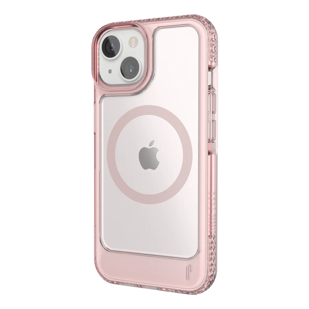 Ugly Rubber iPhone 14/13 U-Model Bumper Case with MagSafe (Pink) - Image 3