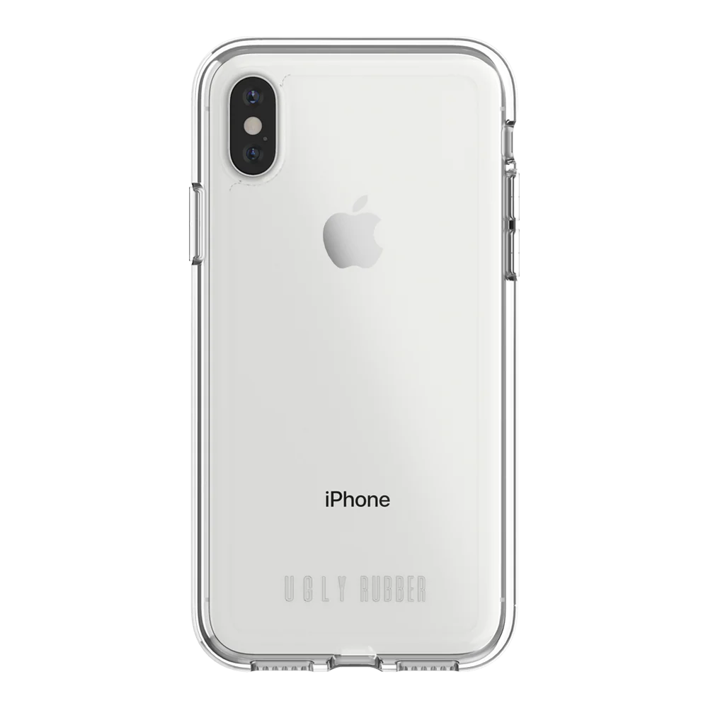 Ugly Rubber iPhone Xs Max Pure Transparent Armor