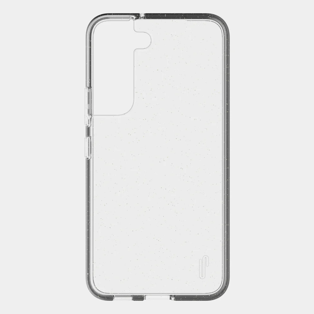 Ugly Rubber Samsung s22 Plus Vogue Glitter Infused Armor Case (Clear) - Image 3