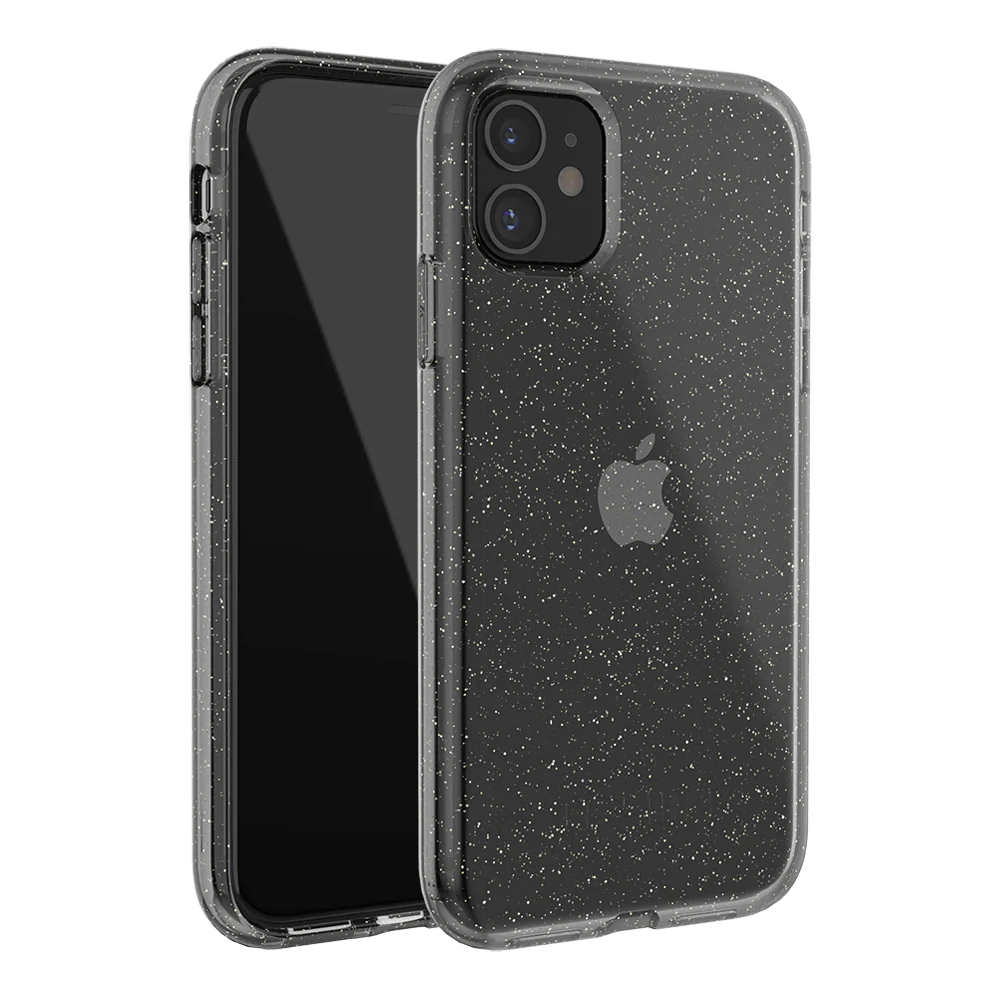 Ugly Rubber Vogue for iPhone 11 (Glitter Clear) - Image 2