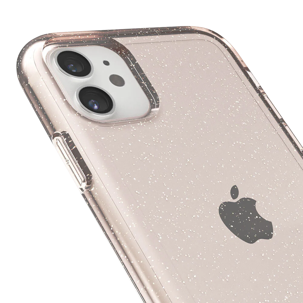 Ugly Rubber Vogue for iPhone 11 (Glitter Clear) - Image 4
