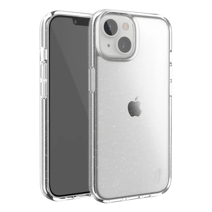 Ugly Rubber Vogue for iPhone 15 (Glitter Clear) - Image 3