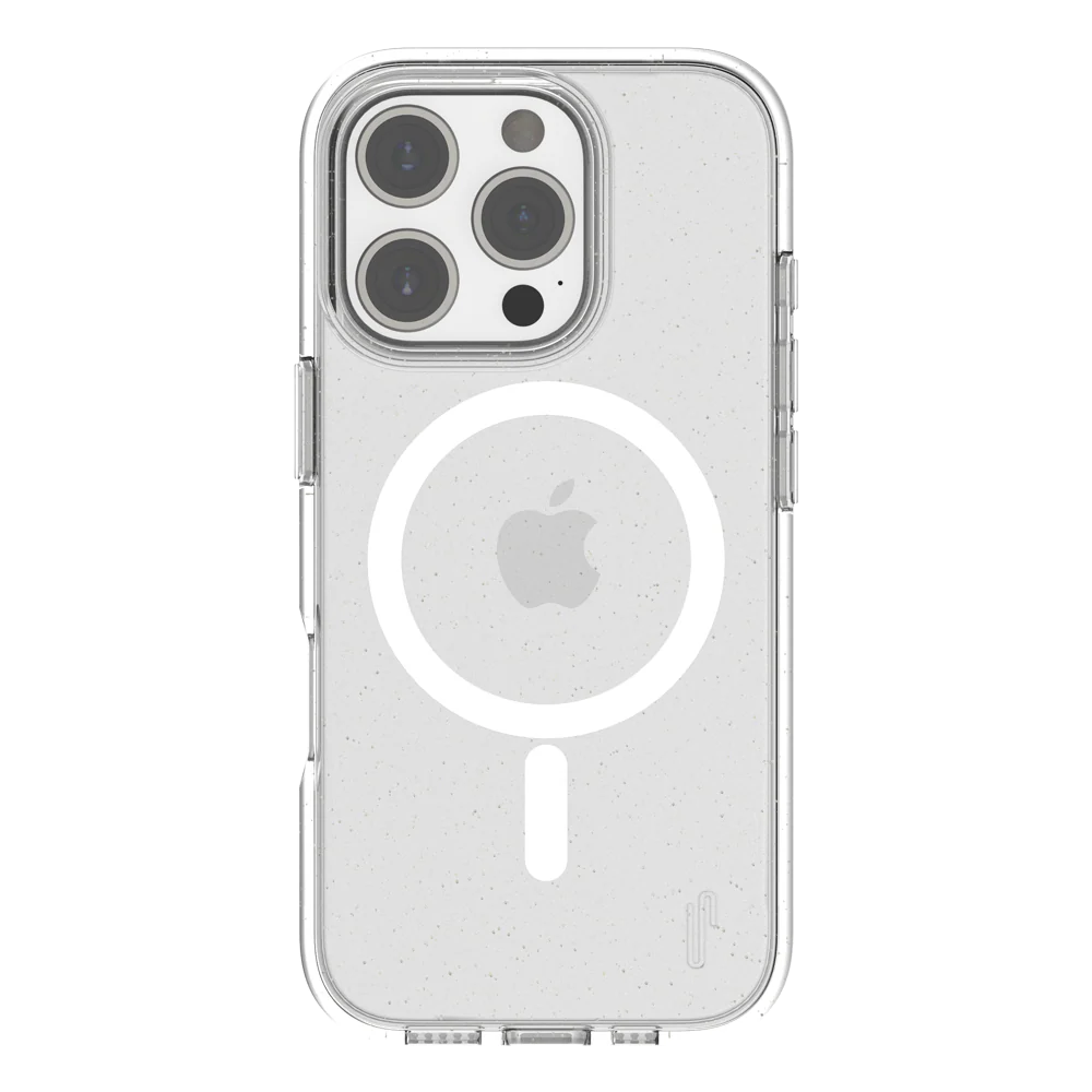 Ugly Rubber Vogue for iPhone 16 Plus (Glitter Clear) - Image 2