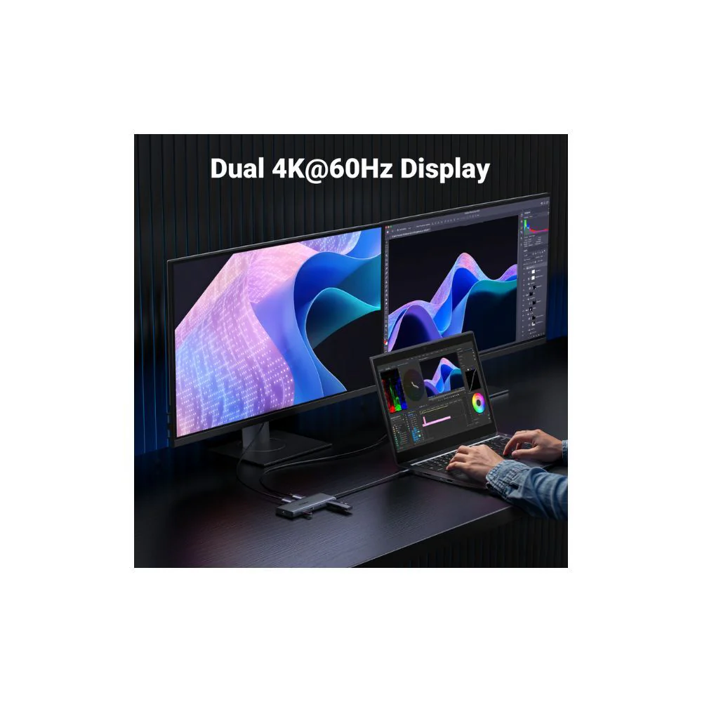 Ugreen 10-in-1 USB C Hub with Dual 4K display - Image 4