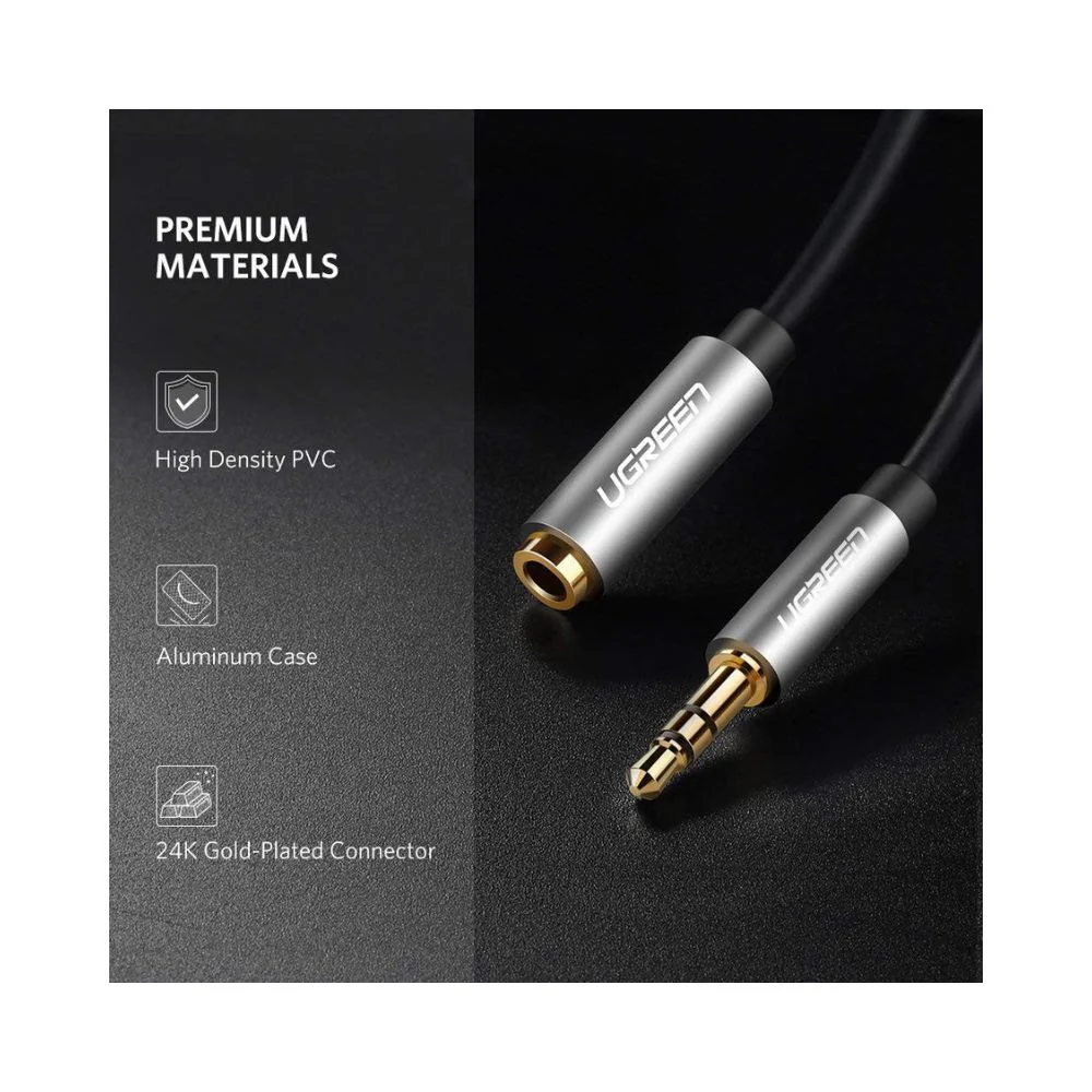 UGREEN 3.5mm Male to Female Audio Extension Cable - Image 4