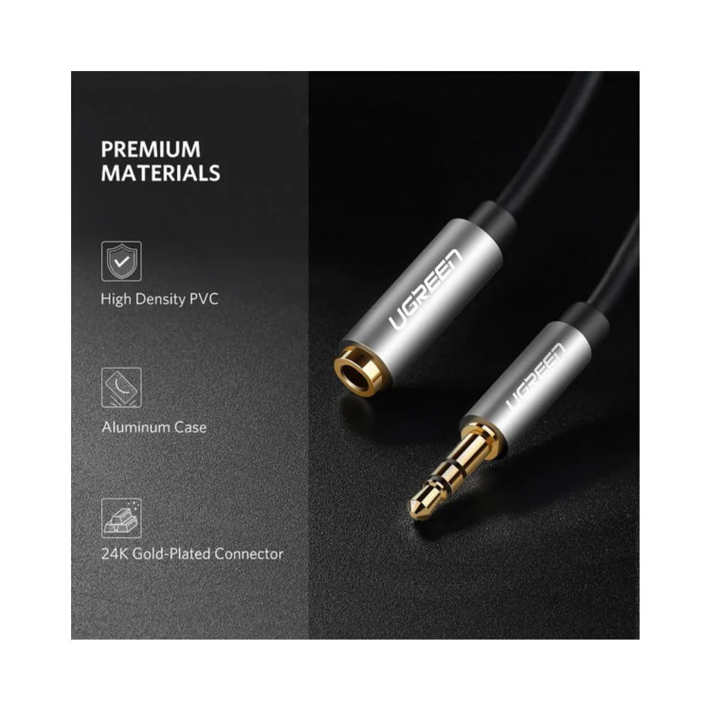 UGREEN 3.5mm Male to Female Audio Extension Cable - Image 6