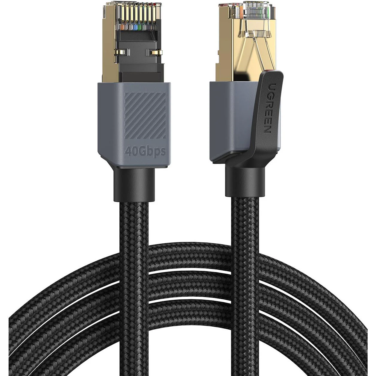 UGREEN Cat 8 Braided Ethernet Cable (1m) - Image 2