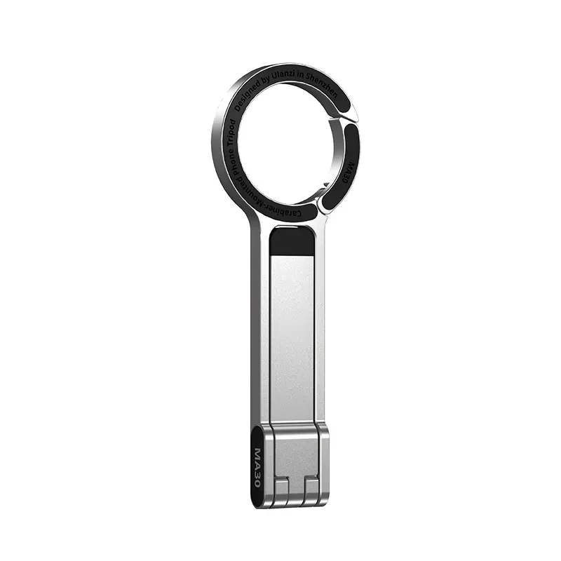 Ulanzi MA30 Carabiner-Mounted Phone Tripod (Silver) - Image 3