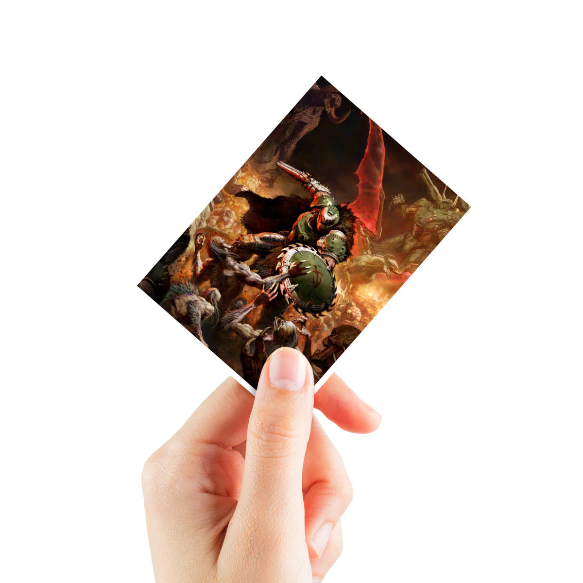 Ultra Pro: UP16614 DOOM 105ct Apex Deck Protector Sleeves 1 for Bethesda Doom - Image 3