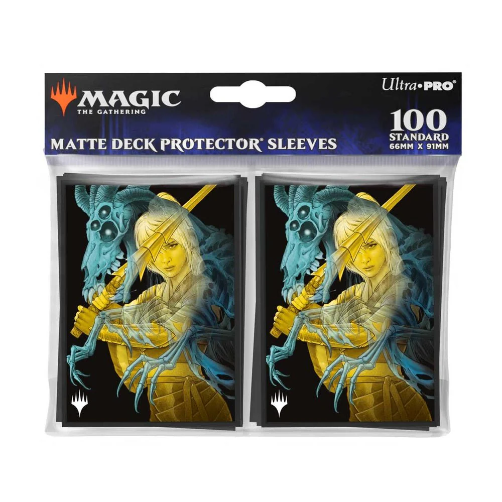 Ultra Pro: UP38585 Duskmourn 100ct Sleeves Alt Art Key Character Mythic 1 for Magic: The Gathering - Image 2
