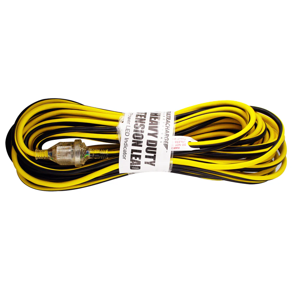 Ultracharge 15m Heavy Duty Extension Lead 10A 240V with Power Indicator - Image 2