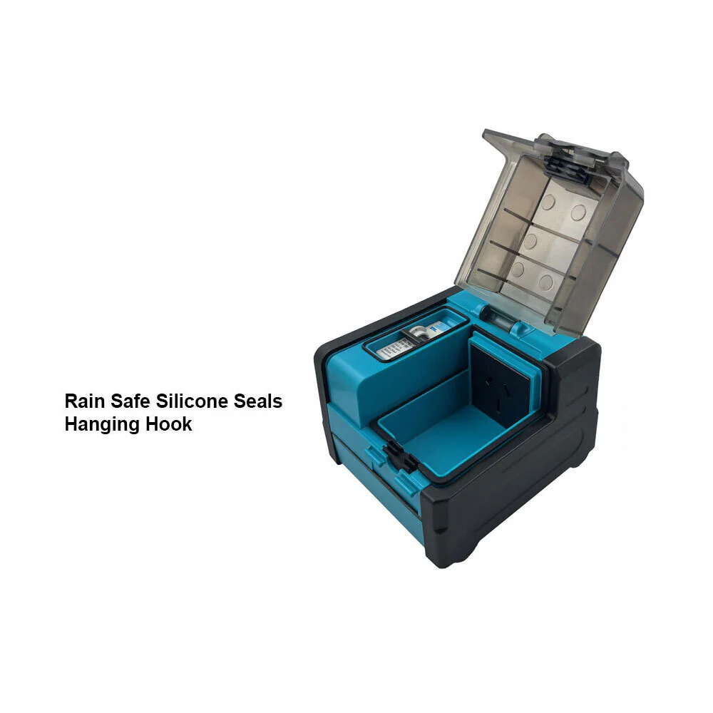 Ultracharge Portable Safety Power Cube  (Teal/Black) - Image 3