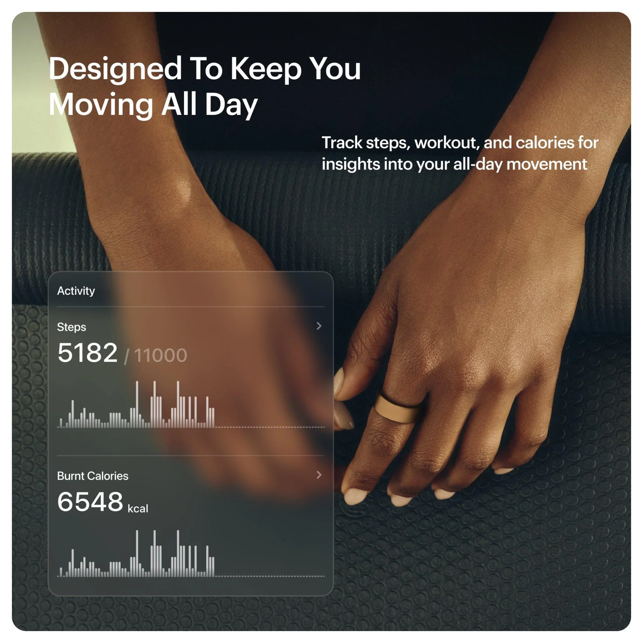 Ultrahuman Ring Air [Size 10] (Rose Gold) - Image 6