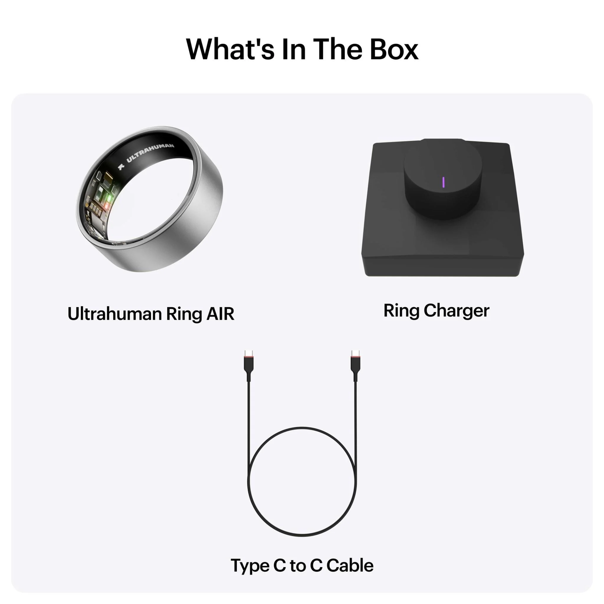 Ultrahuman Ring Air [Size 6] (Raw Titanium) - Image 8