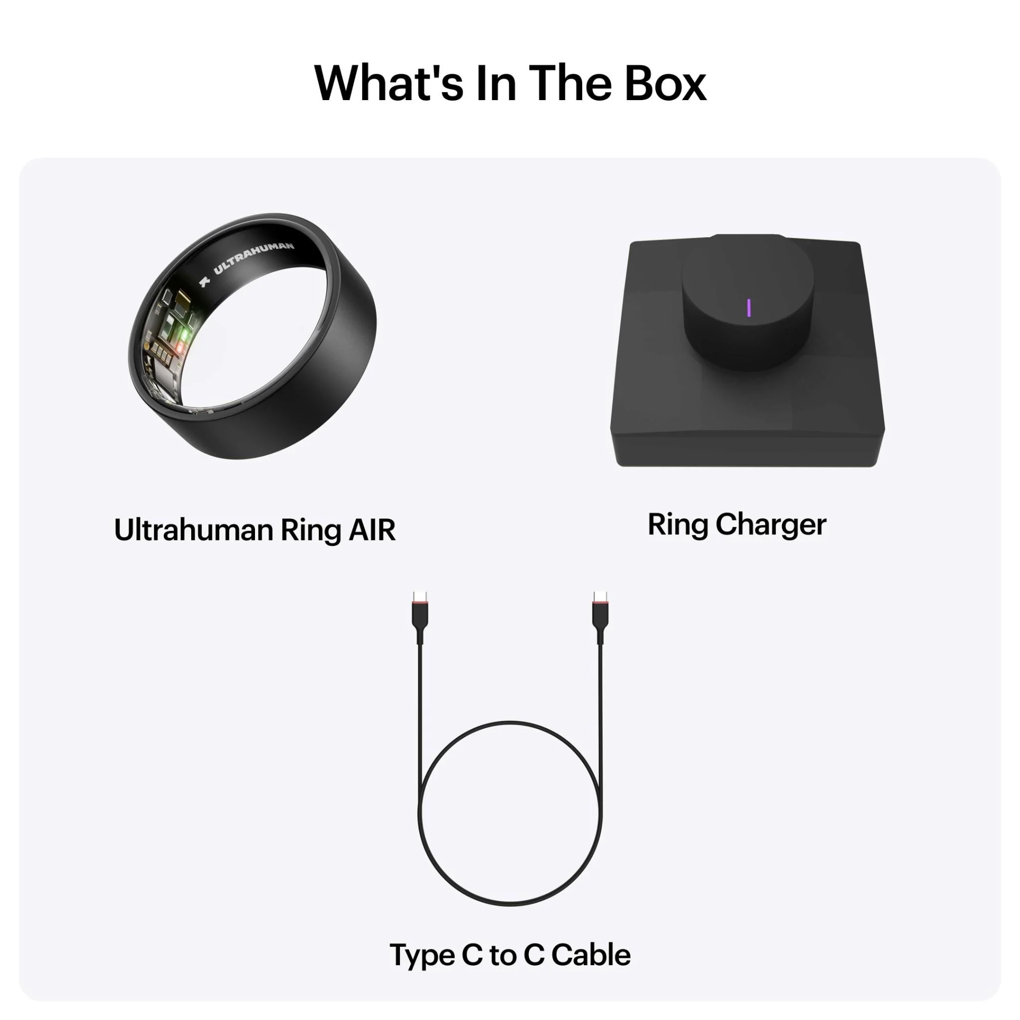 Ultrahuman Ring Air [Size 9] (Matte Grey) - Image 8