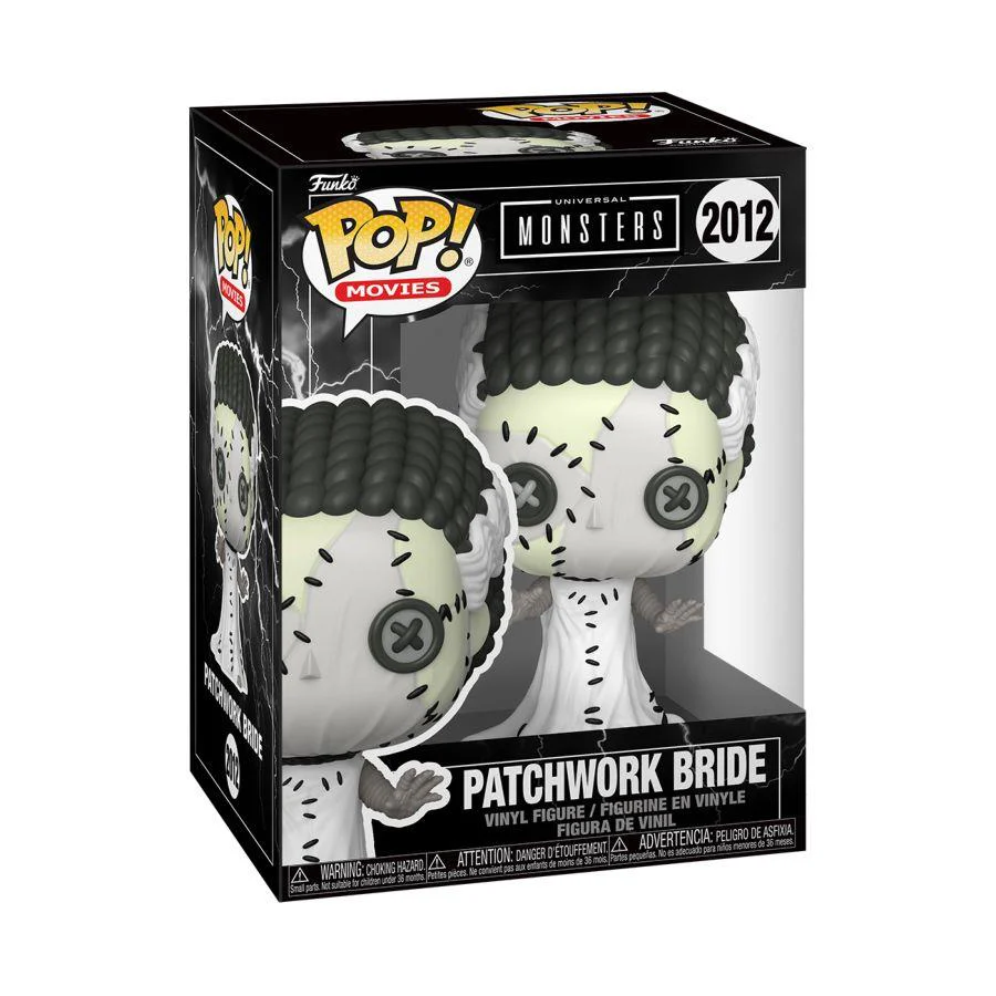 Universal Monsters - Bride of Frankenstein Patchwork Pop! Vinyl - Image 2